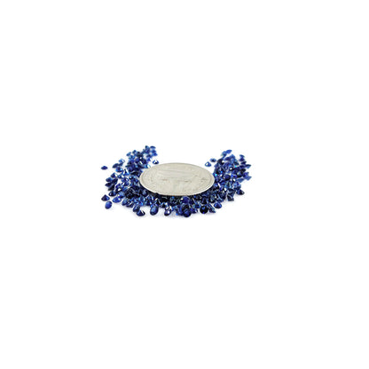 Natural Blue Sapphire Calibrated Round | 2mm