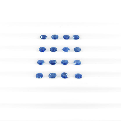 Natural Blue Sapphire Calibrated Ovals | 3x4mm & 4x5mm