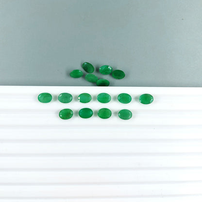 Natural Emerald Calibrated Ovals | 5x7mm & 6x8mm