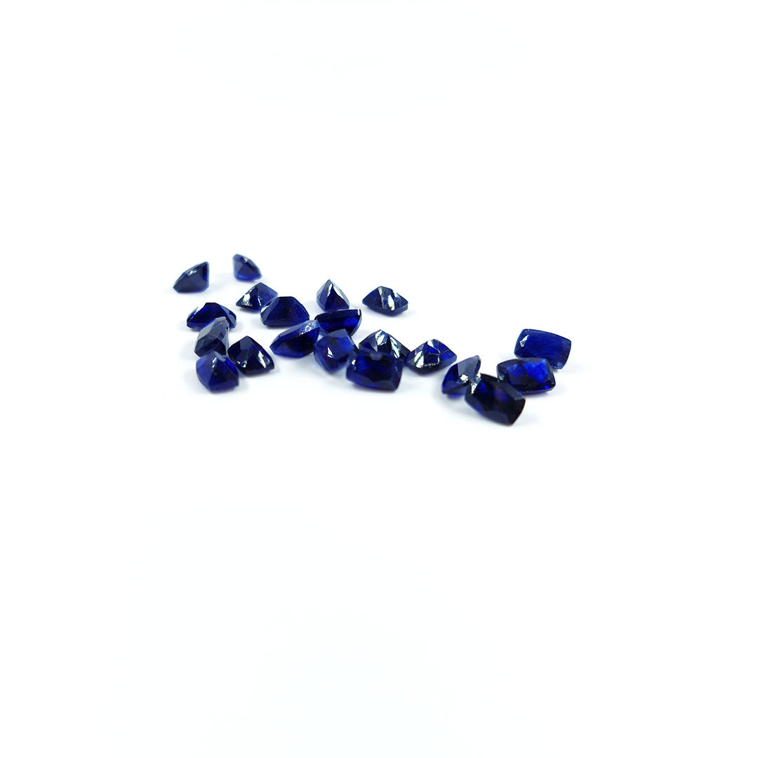 Natural Bangkok Blue Sapphire Calibrated Long Cushion | 3x5mm & 6x4mm