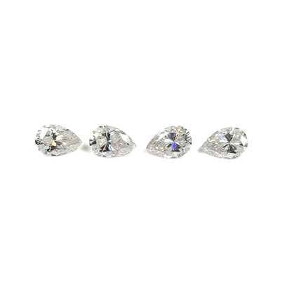 Moissanite Calibrated Pears | 7x9mm & 8x10mm