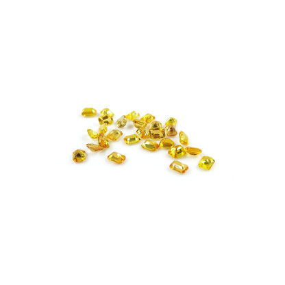 Natural Yellow Sapphire Calibrated Octagons 3x4mm