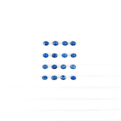 Natural Blue Sapphire Calibrated Ovals | 3x4mm & 4x5mm