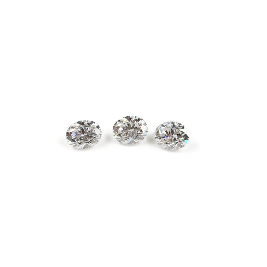 Moissanite Calibrated Ovals | 6x8mm & 7x9mm