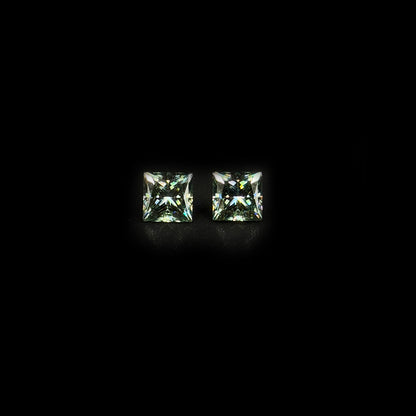 Moissanite Calibrated Squares | 6mm & 7mm