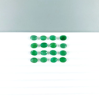 Natural Emerald Calibrated Ovals | 5x7mm & 6x8mm