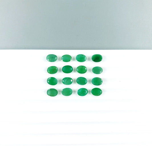 Natural Emerald Calibrated Ovals | 5x7mm & 6x8mm