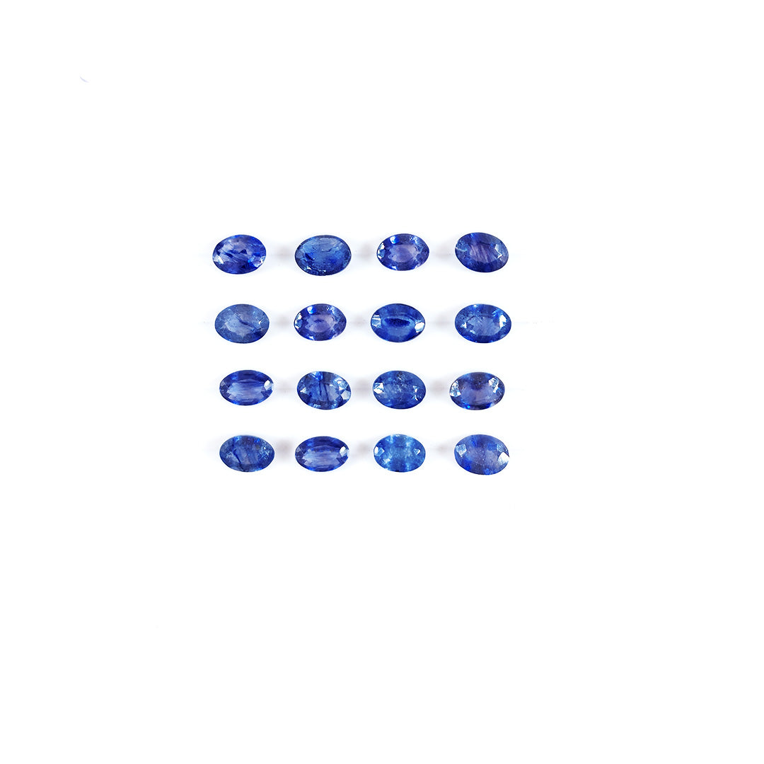 Natural Bangkok Blue Sapphire Calibrated Ovals | 7x5mm & 8x6mm