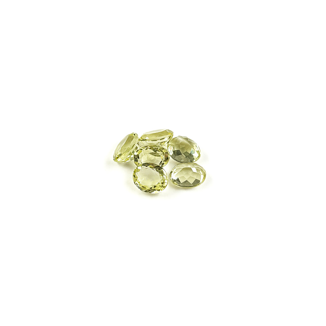 Natural Lemon Quartz Calibrated Ovals | 10x14mm