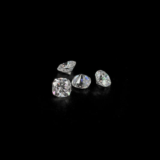 Moissanite Calibrated Cushions | 7mm & 8mm