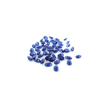 Natural Blue Calibrated Ovals | 6x4mm & 3x5mm & 7x5mm