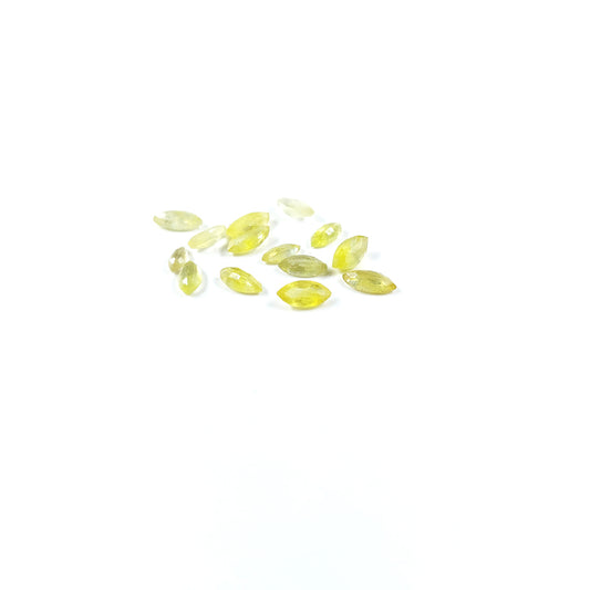 Natural  Bangkok Yellow Sapphire Calibrated Marquise | 3x6mm