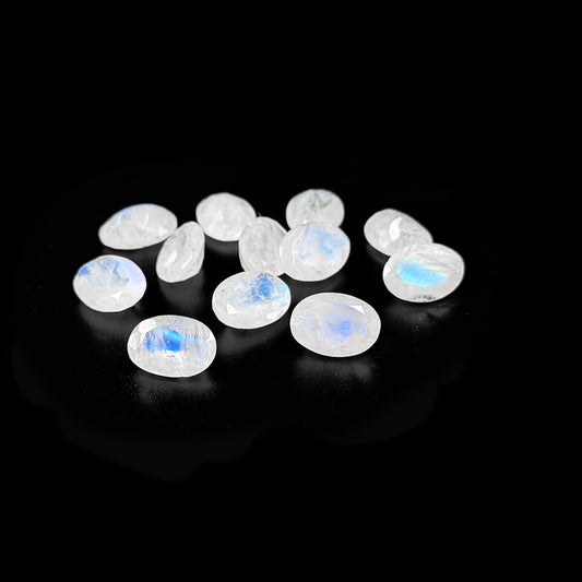 Natural Moon Stone Calibrated Ovals | 8x10mm & 9x11mm