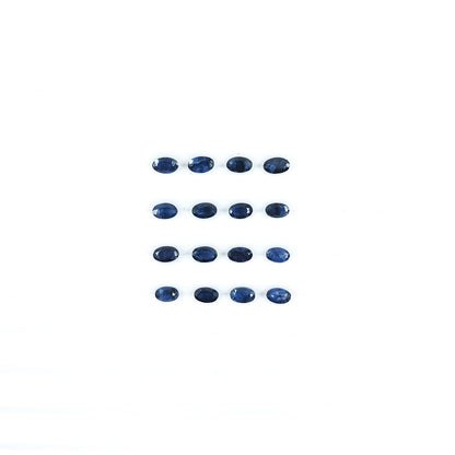 Natural  Bangkok Blue Sapphire Calibrated Ovals | 3x5mm & 6x4mm