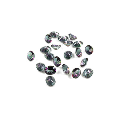 Natural Mystic Quartz Calibrated Ovals | 9x11mm & 10x12mm