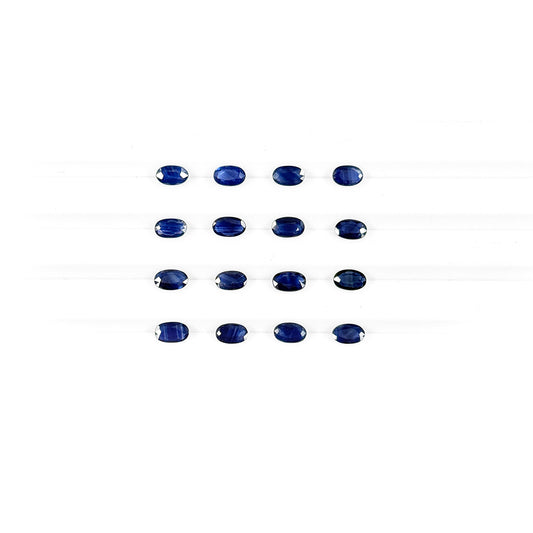 Natural  Bangkok Untreated Blue Sapphire Calibrated Ovals | 3x5mm & 6x4mm