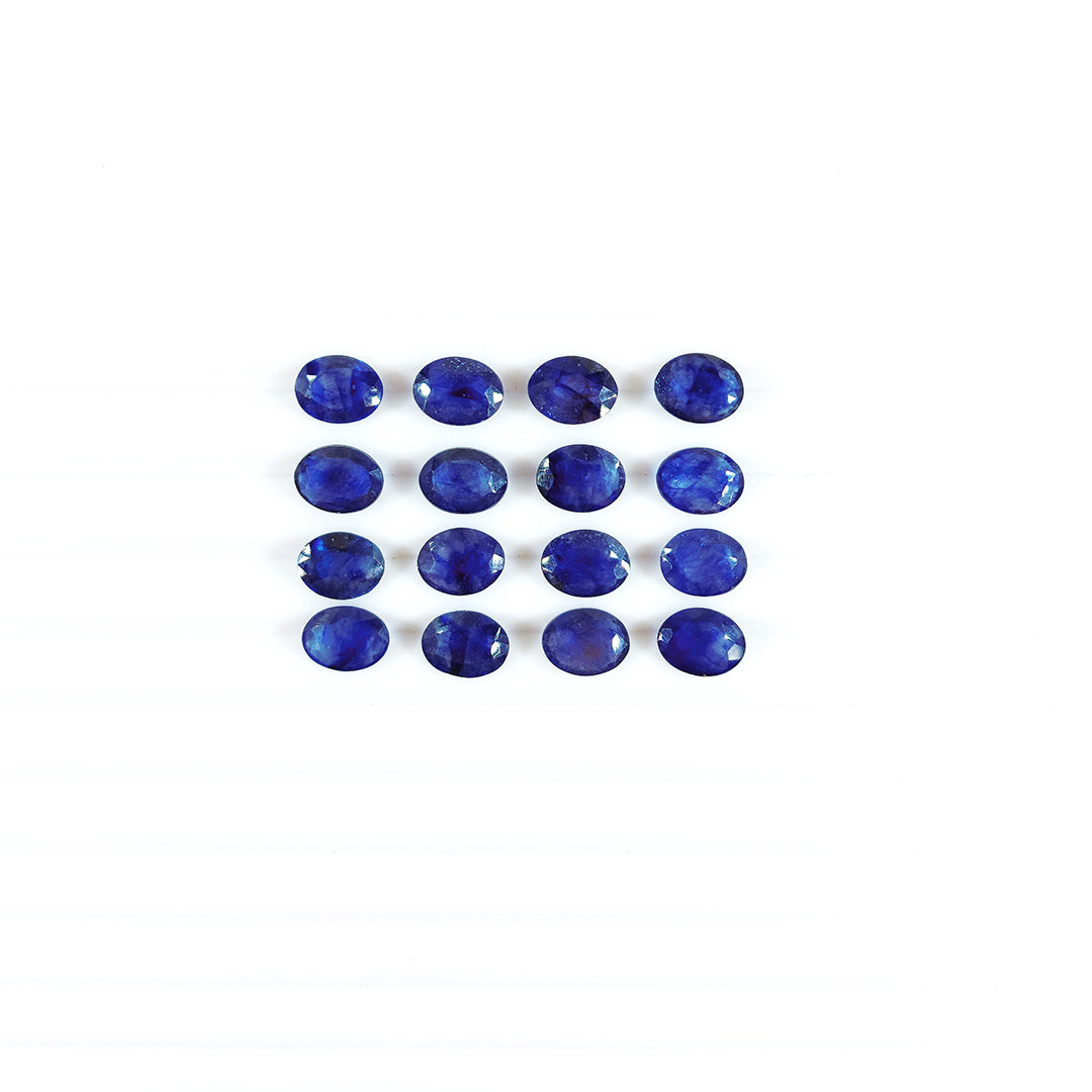 Natural Bangkok Blue Sapphire Calibrated Ovals | 7x9mm & 8x10mm