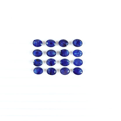 Natural Bangkok Blue Sapphire Calibrated Ovals | 7x9mm & 8x10mm