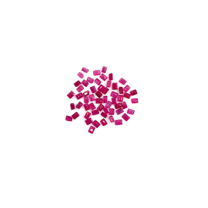 Natural Mozambique Ruby Calibrated Octagons | 3x4mm & 4x5mm