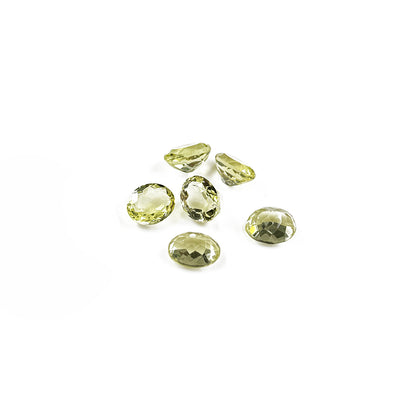 Natural Lemon Quartz Calibrated Ovals | 10x14mm