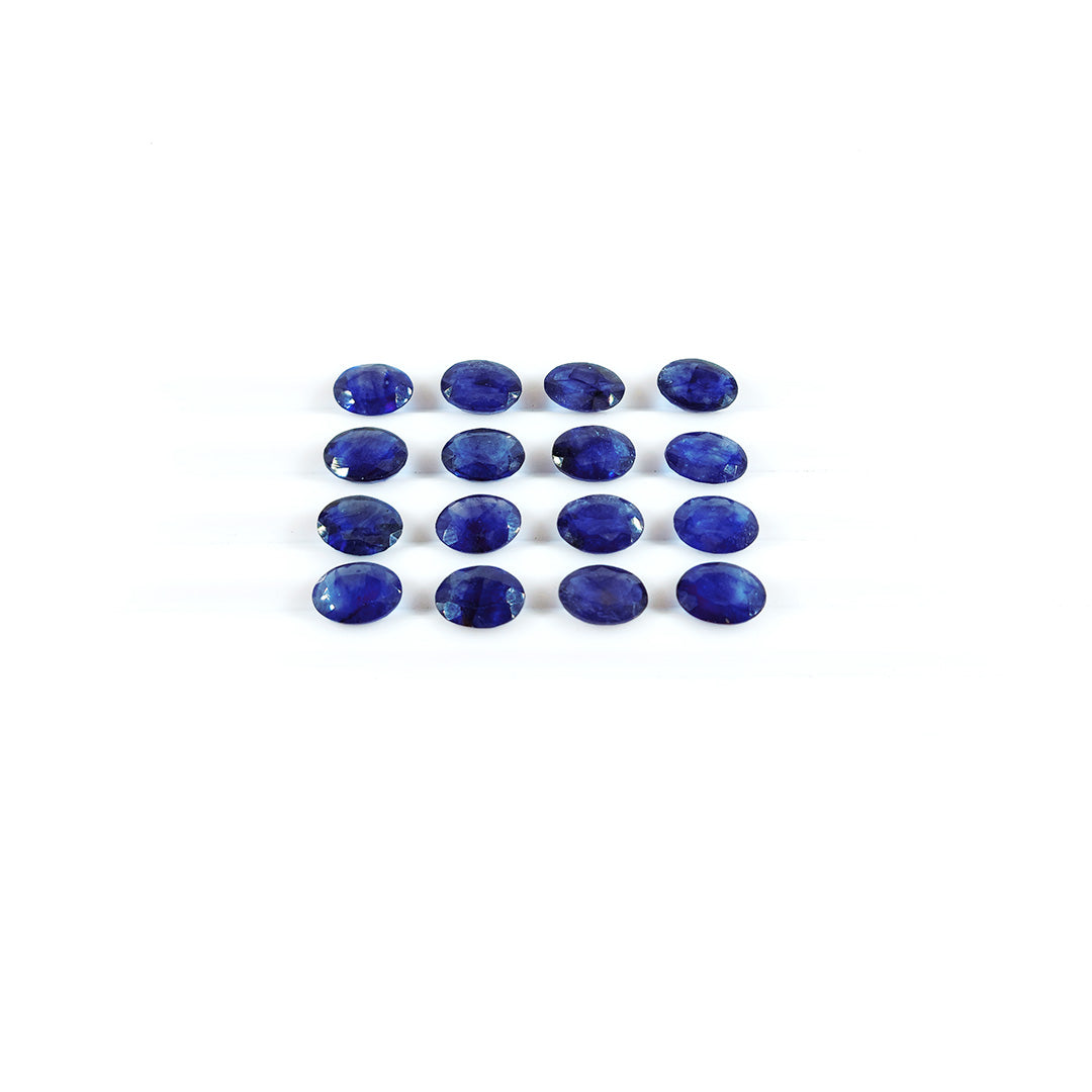 Natural Bangkok Blue Sapphire Calibrated Ovals | 7x9mm & 8x10mm