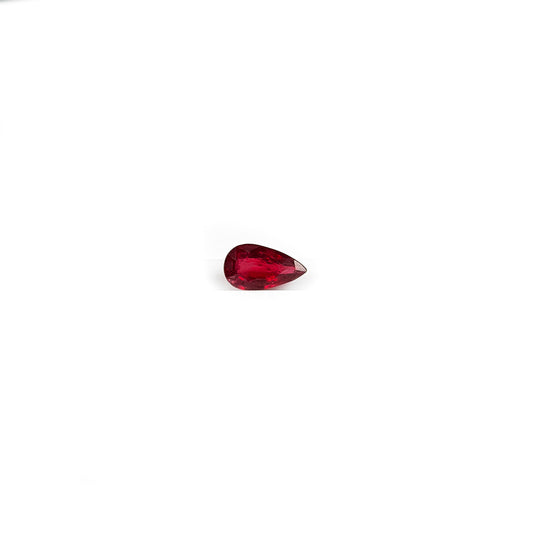 Natural Bangkok Ruby Calibrated Pears 6cts