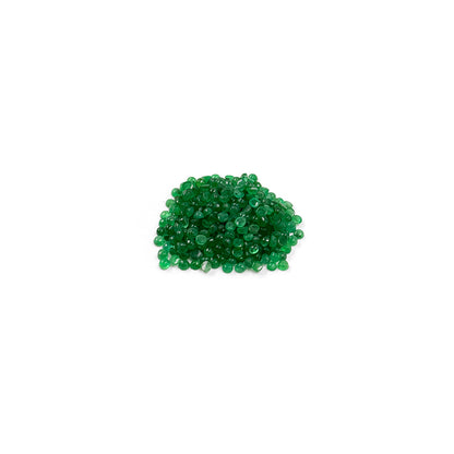 Natural  Emerald Calibrated Cabochon Round | 2mm & 3mm