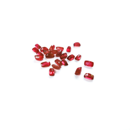 Natural Bangkok Ruby Calibrated Long Cushions 3X5mm