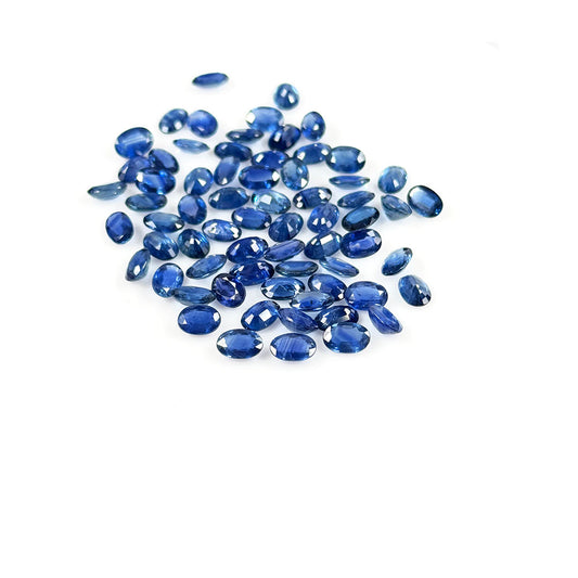 Natural  Bangkok Untreated Blue Sapphire Calibrated Ovals | 3x5mm & 6x4mm