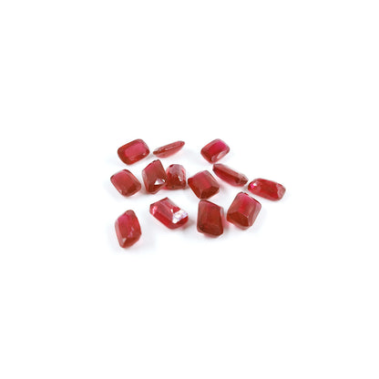 Natural Bangkok Ruby Calibrated Long Cushions | 6x10mm & 6.5x10mm