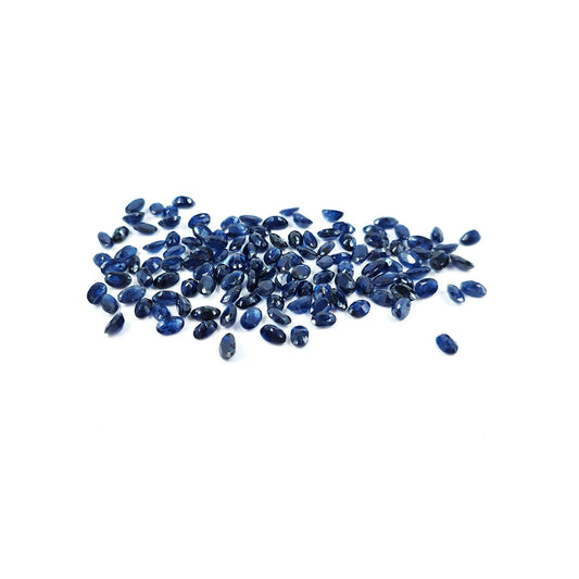 Natural  Bangkok Blue Sapphire Calibrated Ovals | 3x5mm & 6x4mm