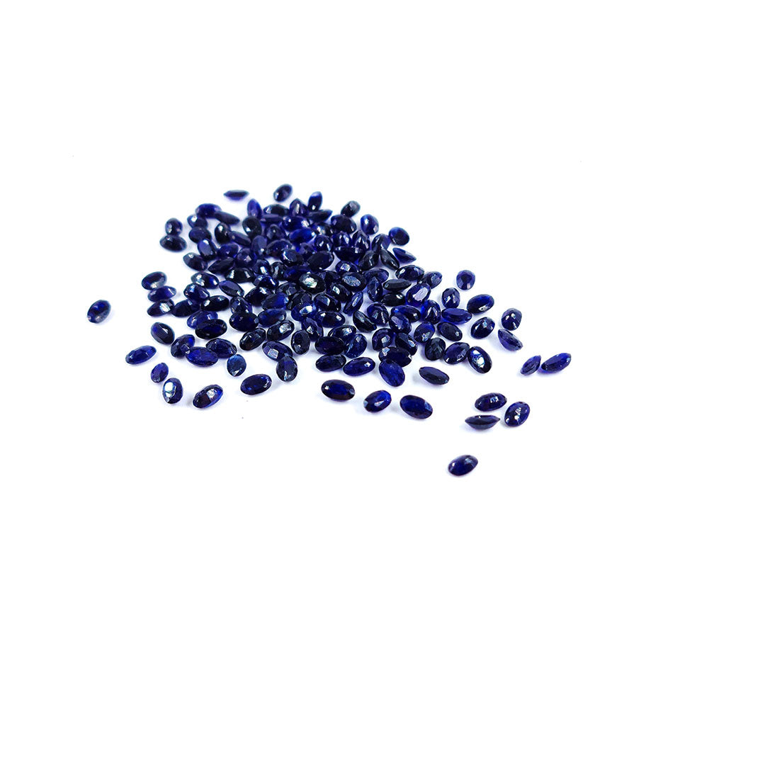 Natural  Bangkok Blue Sapphire Calibrated Ovals | 3x5mm & 6x4mm