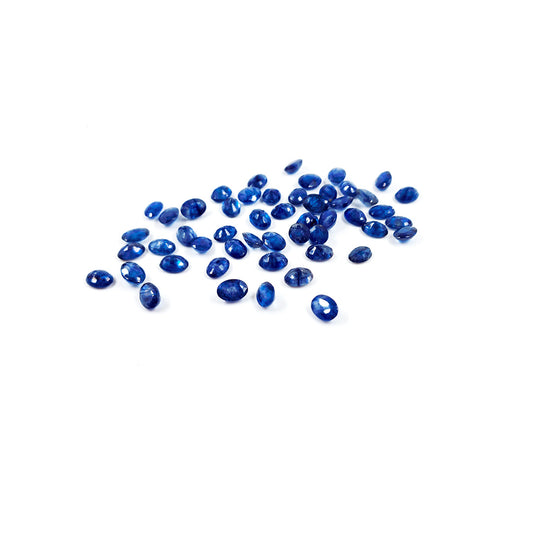 Natural Bangkok Blue Sapphire Calibrated Ovals | 7x5mm & 8x6mm