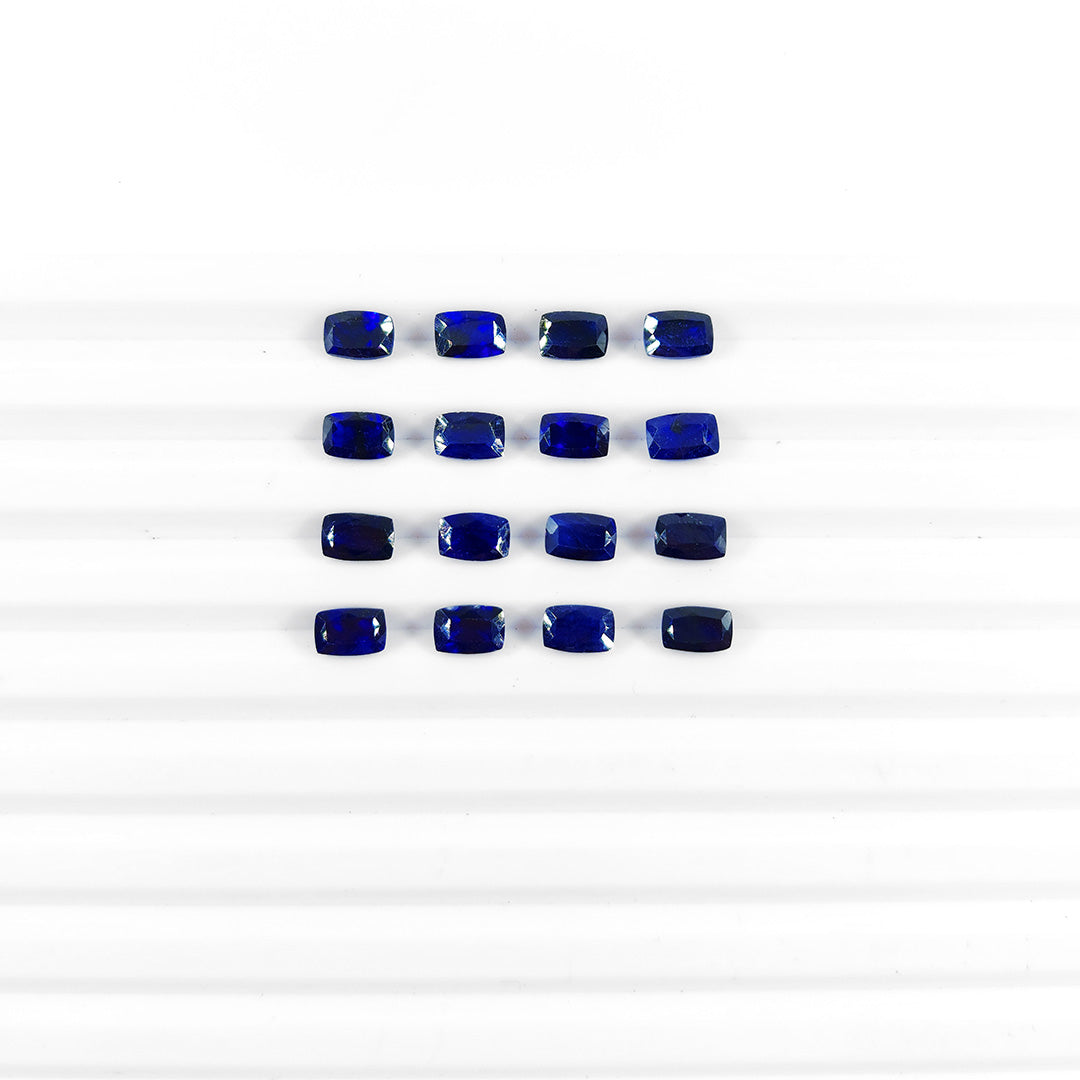 Natural Bangkok Blue Sapphire Calibrated Long Cushion | 3x5mm & 6x4mm