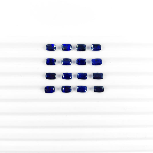 Natural Bangkok Blue Sapphire Calibrated Long Cushion | 3x5mm & 6x4mm