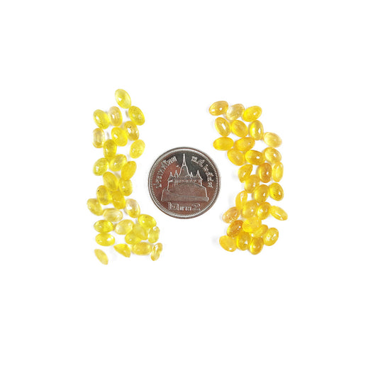 Natural Bangkok Yellow Sapphire Calibrated Ovals | 3x5mm & 6x4mm