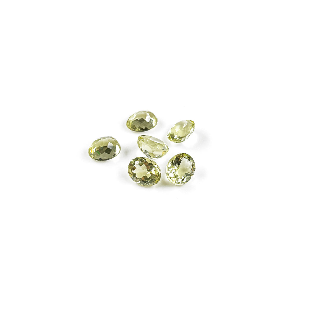 Natural Lemon Quartz Calibrated Ovals | 10x14mm