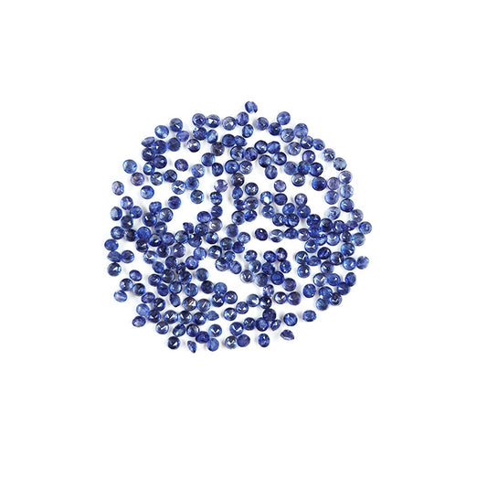 Natural Bangkok Blue Sapphire Calibrated Rounds | 3mm & 4mm