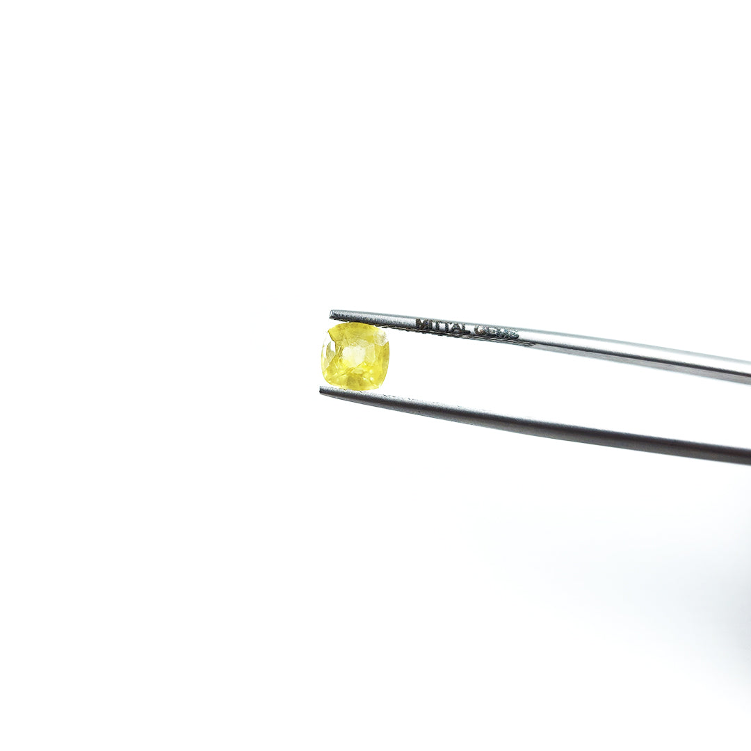 Natural Calibrated Bangkok Yellow Sapphire Cushions | 4mm & 5mm