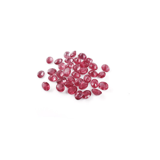 Natural Bangkok Ruby Calibrated Ovals | 5x7mm & 6x8mm