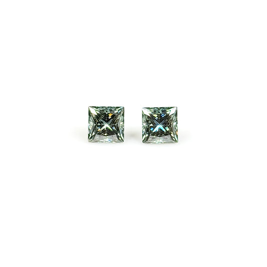 Moissanite Calibrated Squares | 6mm & 7mm