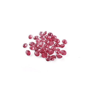 Natural Bangkok Ruby Calibrated Ovals | 7x9mm & 8x10mm