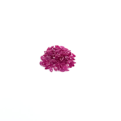 Natural African Ruby Calibrated Marquise | 2.5x5mm & 3x6mm