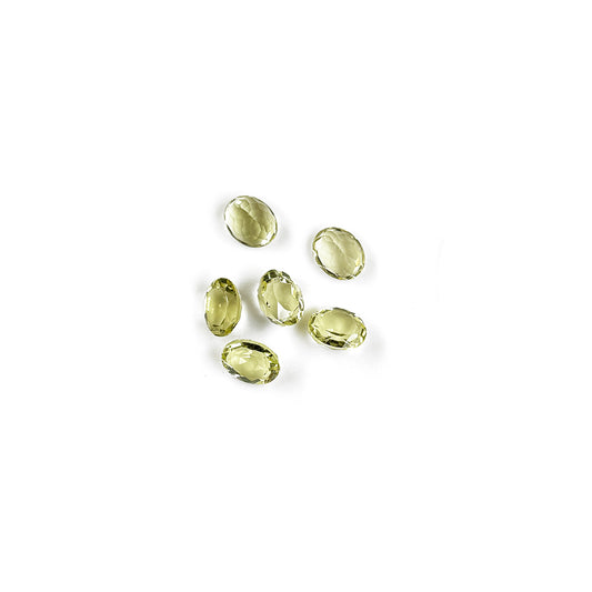 Natural Lemon Quartz Calibrated Ovals | 10x14mm