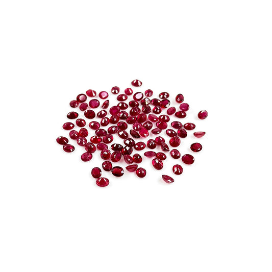 Natural Bangkok Ruby Calibrated Ovals | 4x5mm & 5x6mm