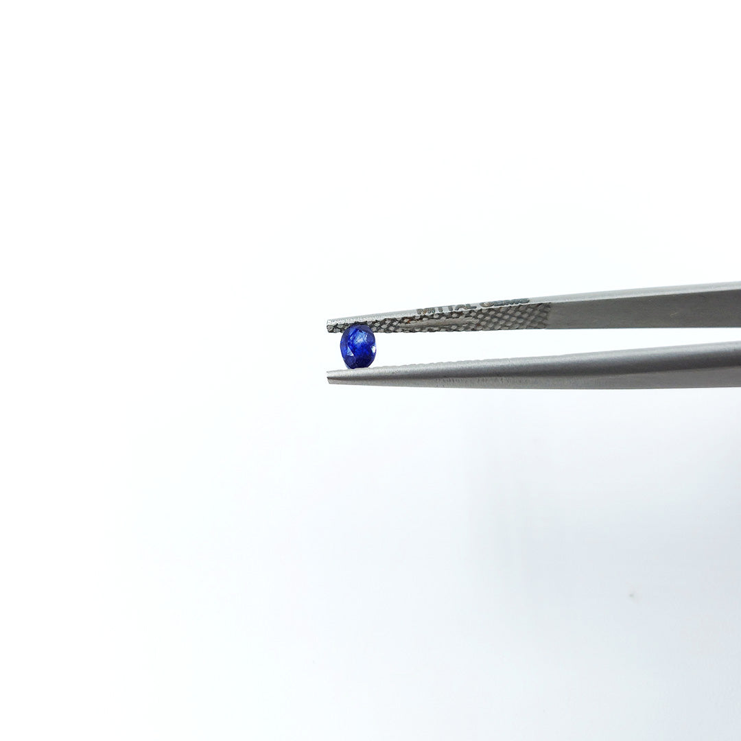 Natural Bangkok Blue Sapphire Calibrated Ovals | 3x5mm & 6x4mm