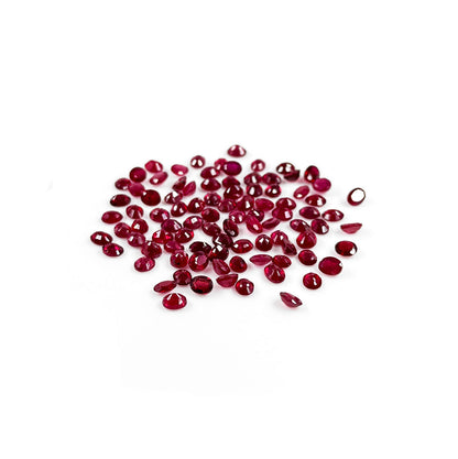 Natural Bangkok Ruby Calibrated Ovals | 4x5mm & 5x6mm