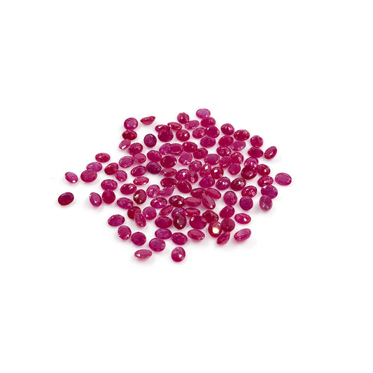 Natural Mozambique Ruby Calibrated Octagons | 3x4mm & 4x5mm