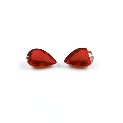 Natural Mozambique Ruby Calibrated Pears 12x16mm