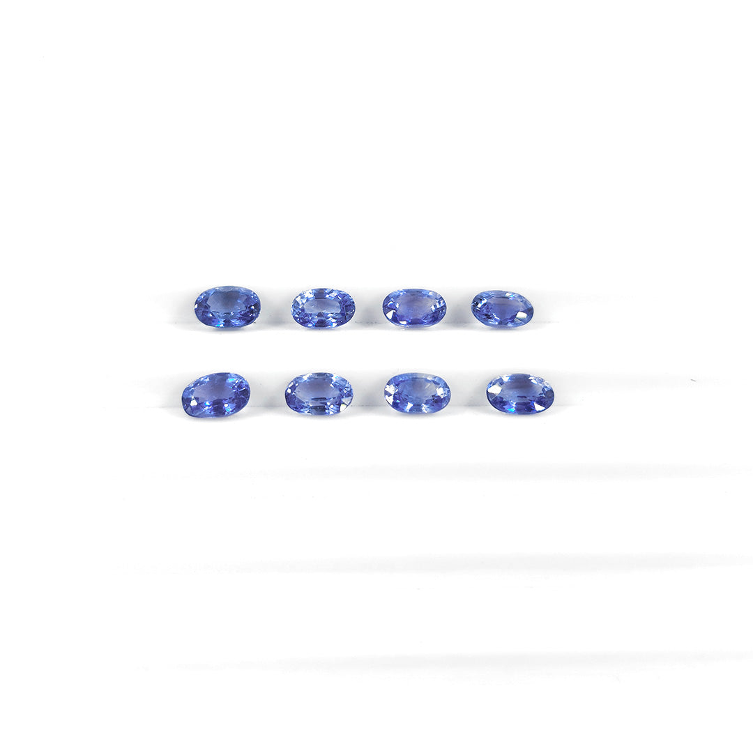 Natural Ceylon Blue Sapphire Calibrated Ovals | 3x5mm & 4x6mm